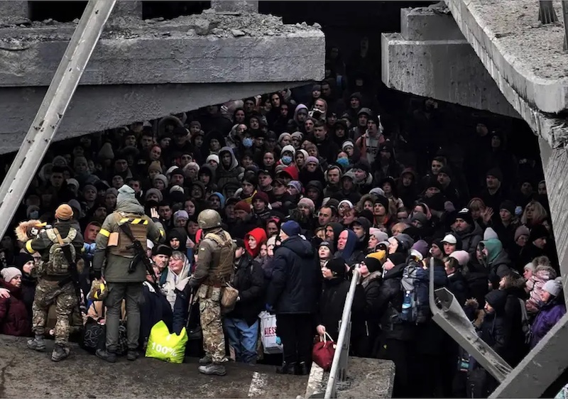 ukrainian miners fight russia