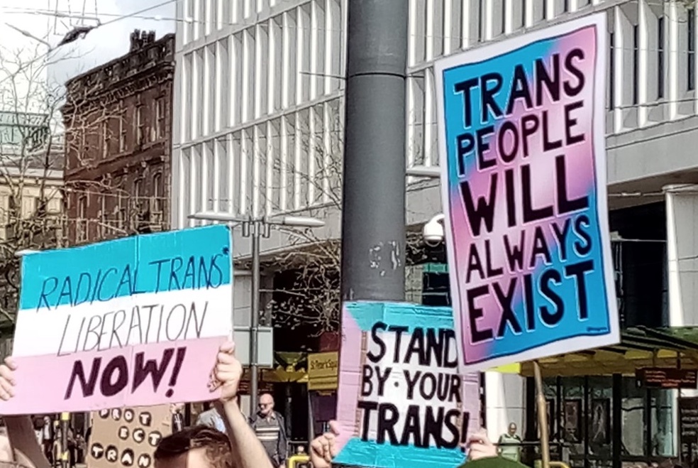 Trans demo manchester