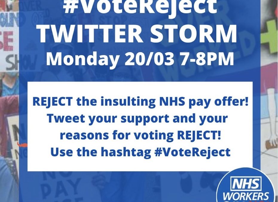 Nurses #VoteReject