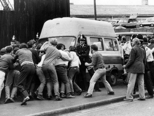 newport miners fight police 1985