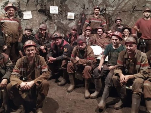 Ukraine miners
